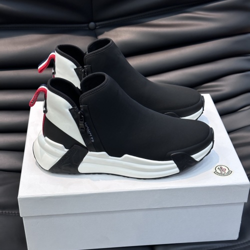 Wholesale Moncler High Tops Shoes For Men #1163531 $115.00 USD, Wholesale Quality Replica Moncler High Tops Shoes