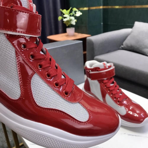 Replica Prada High Top Shoes For Men #1164160 $72.00 USD for Wholesale