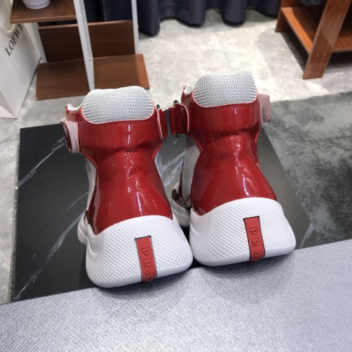 Replica Prada High Top Shoes For Men #1164160 $72.00 USD for Wholesale