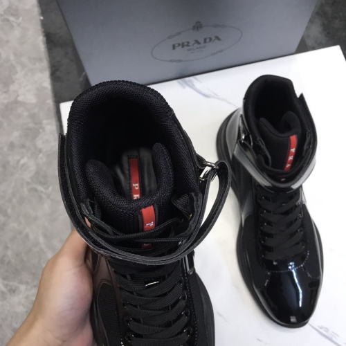 Replica Prada High Top Shoes For Men #1164162 $72.00 USD for Wholesale