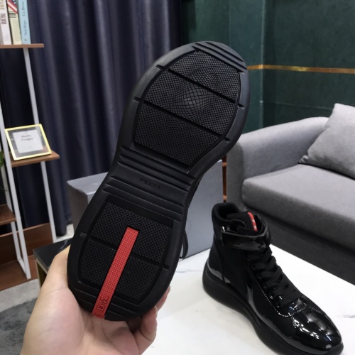 Replica Prada High Top Shoes For Men #1164162 $72.00 USD for Wholesale