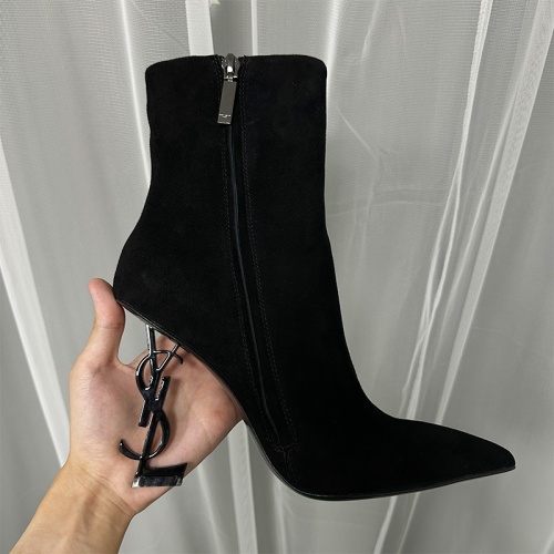 Wholesale Yves Saint Laurent YSL Boots For Women #1164704 $140.00 USD, Wholesale Quality Replica Yves Saint Laurent YSL Boots