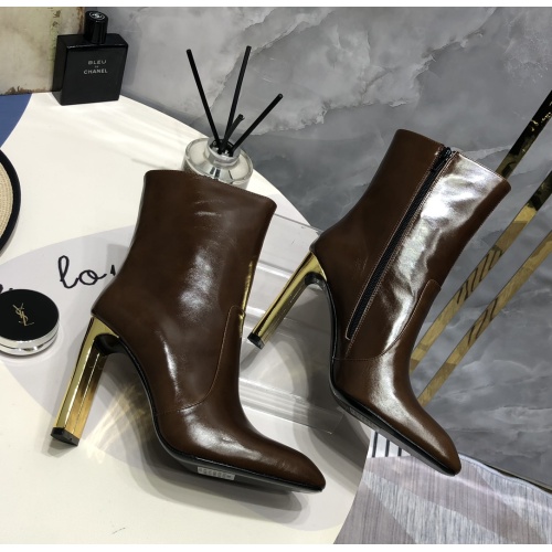 Wholesale Yves Saint Laurent YSL Boots For Women #1165135 $132.00 USD, Wholesale Quality Replica Yves Saint Laurent YSL Boots