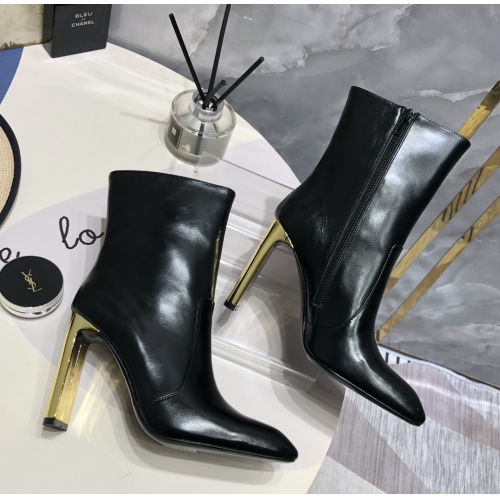 Wholesale Yves Saint Laurent YSL Boots For Women #1165136 $132.00 USD, Wholesale Quality Replica Yves Saint Laurent YSL Boots