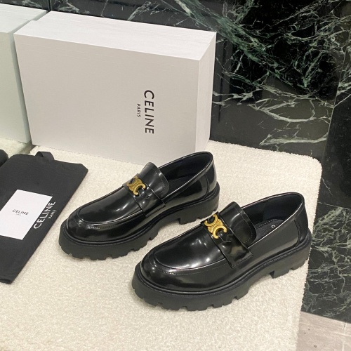 Wholesale Celine Leather Shoes For Women #1166922 $108.00 USD, Wholesale Quality Replica Celine Leather Shoes