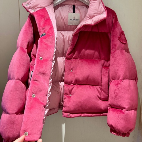 Replica Moncler Down Feather Coat Long Sleeved For Women #1167229 $170.00 USD for Wholesale