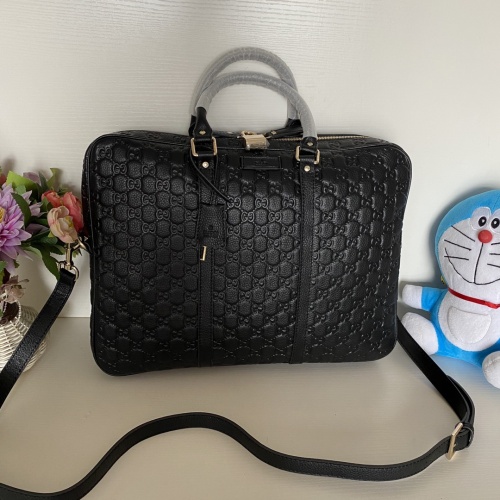 Replica Gucci AAA Man Handbags #1171876 $88.00 USD for Wholesale