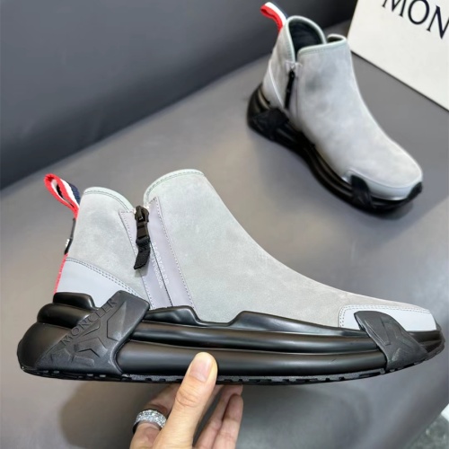 Wholesale Moncler High Tops Shoes For Men #1172599 $130.00 USD, Wholesale Quality Replica Moncler High Tops Shoes