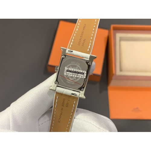 Replica Hermes Quality Watches For Women #1172733 $200.00 USD for Wholesale