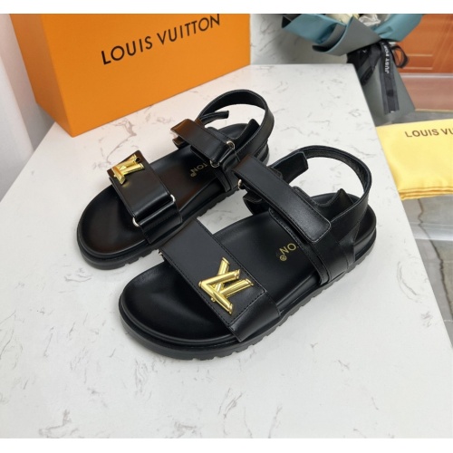 Wholesale Louis Vuitton Sandal For Women #1174244 $76.00 USD, Wholesale Quality Replica Louis Vuitton Sandal