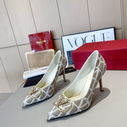 Wholesale Valentino High-Heeled Shoes For Women #1174369 $96.00 USD, Wholesale Quality Replica Valentino High-Heeled Shoes