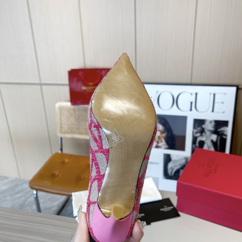 Replica Valentino High-Heeled Shoes For Women #1174370 $96.00 USD for Wholesale