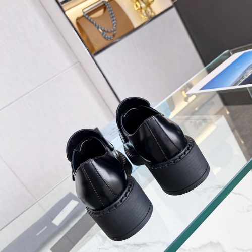 Replica Prada Leather Shoes For Women #1174692 $98.00 USD for Wholesale