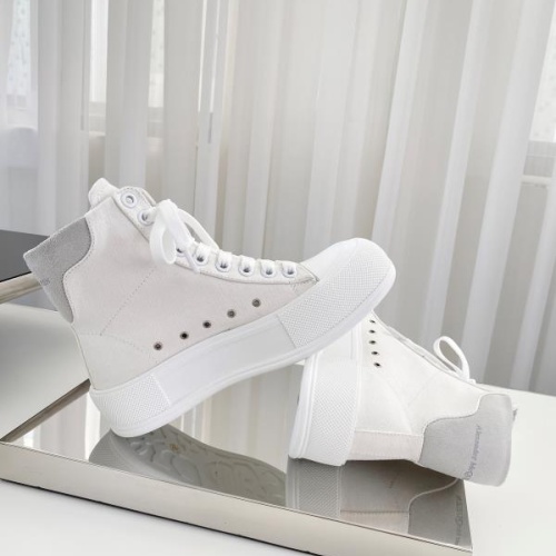 Replica Alexander McQueen High Tops Shoes For Women #1174894 $96.00 USD for Wholesale