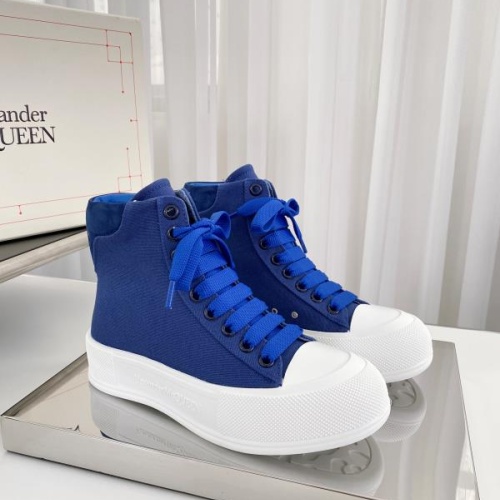 Wholesale Alexander McQueen High Tops Shoes For Women #1174900 $96.00 USD, Wholesale Quality Replica Alexander McQueen High Tops Shoes