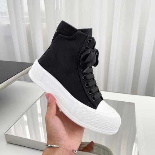 Replica Alexander McQueen High Tops Shoes For Men #1174903 $98.00 USD for Wholesale