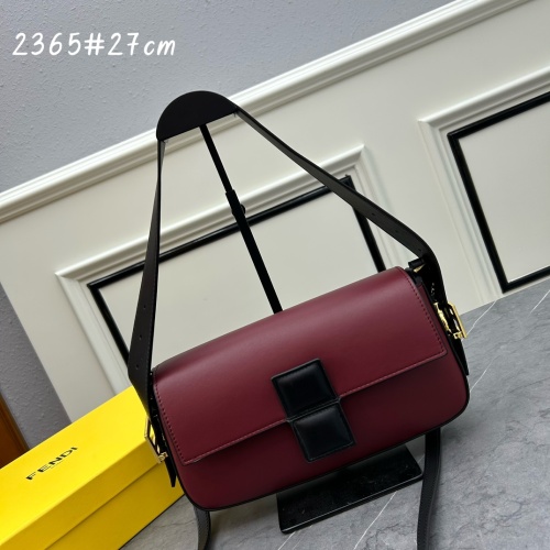 Wholesale Fendi AAA Quality Shoulder Bags For Women #1175383 $122.00 USD, Wholesale Quality Replica Fendi AAA Quality Shoulder Bags