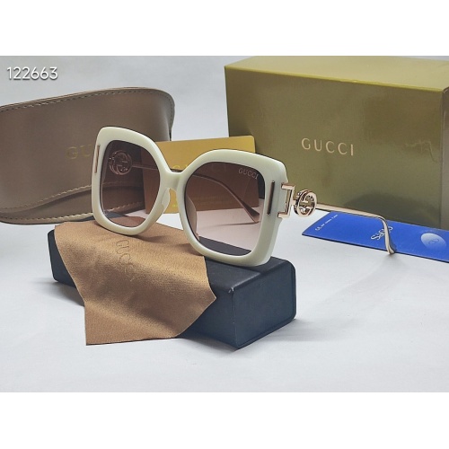 Wholesale Gucci Sunglasses #1175553 $25.00 USD, Wholesale Quality Replica Gucci Sunglasses