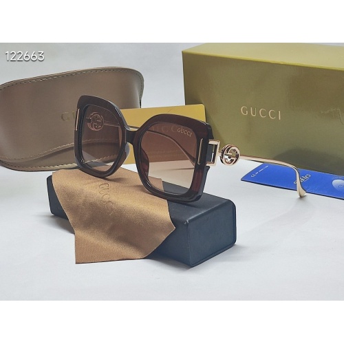 Wholesale Gucci Sunglasses #1175554 $25.00 USD, Wholesale Quality Replica Gucci Sunglasses