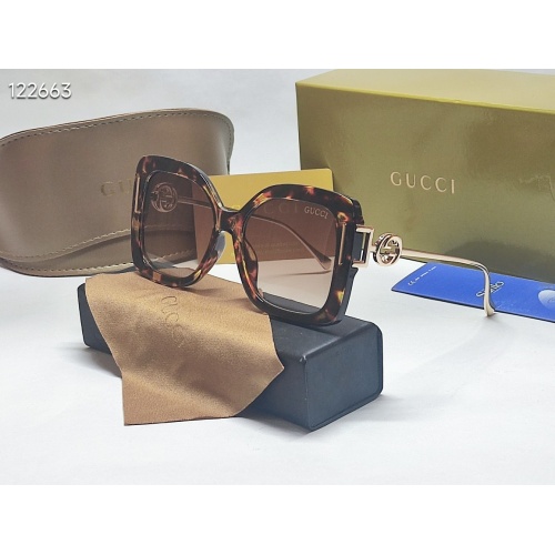 Wholesale Gucci Sunglasses #1175555 $25.00 USD, Wholesale Quality Replica Gucci Sunglasses