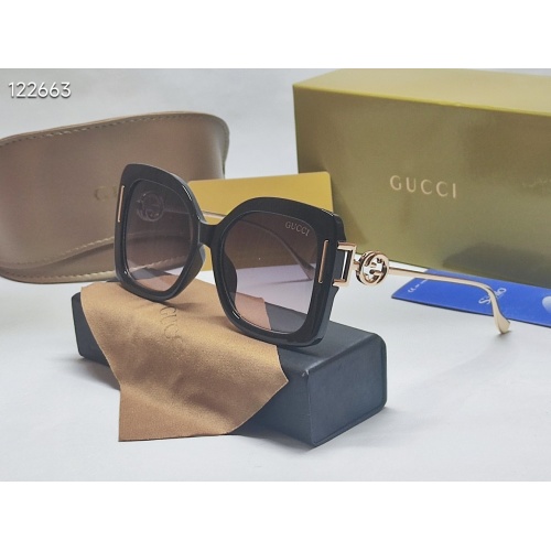 Wholesale Gucci Sunglasses #1175556 $25.00 USD, Wholesale Quality Replica Gucci Sunglasses