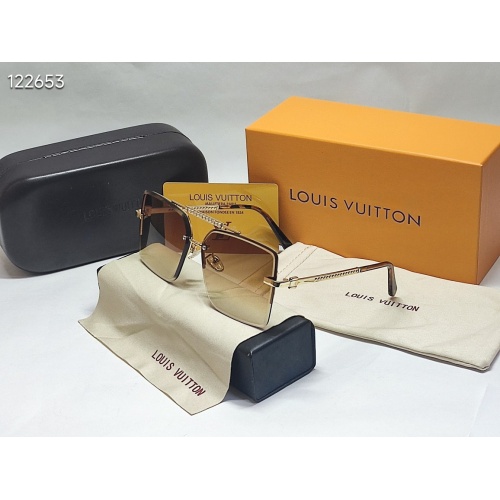 Wholesale Louis Vuitton Sunglasses #1175585 $27.00 USD, Wholesale Quality Replica Louis Vuitton Sunglasses