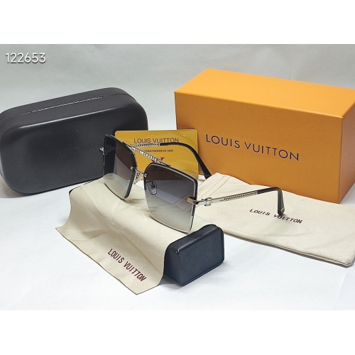 Wholesale Louis Vuitton Sunglasses #1175587 $27.00 USD, Wholesale Quality Replica Louis Vuitton Sunglasses