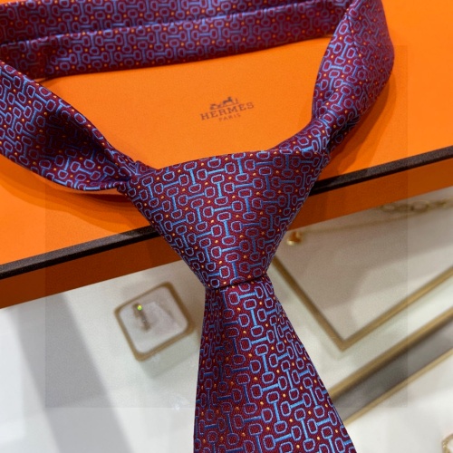 Replica Hermes Necktie For Men #1176698 $40.00 USD for Wholesale