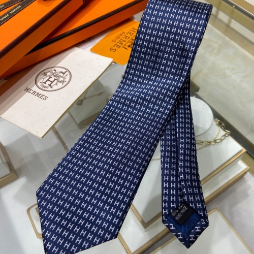 Replica Hermes Necktie For Men #1176702 $40.00 USD for Wholesale