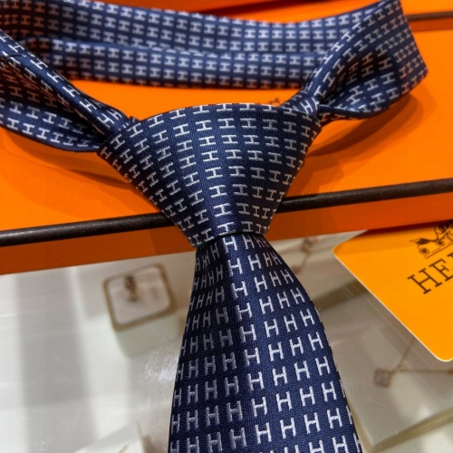 Replica Hermes Necktie For Men #1176702 $40.00 USD for Wholesale