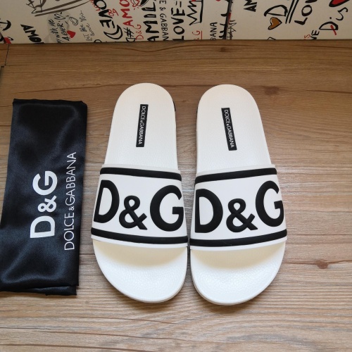 Wholesale Dolce &amp; Gabbana D&amp;G Slippers For Women #1177208 $48.00 USD, Wholesale Quality Replica Dolce &amp; Gabbana D&amp;G Slippers