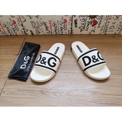 Replica Dolce & Gabbana D&G Slippers For Men #1177209 $48.00 USD for Wholesale