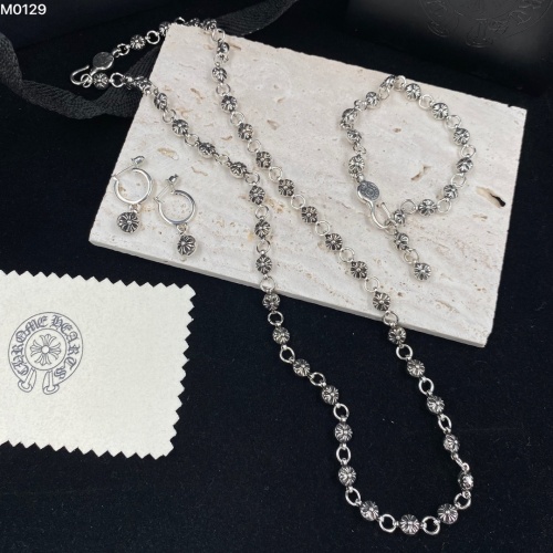 Wholesale Chrome Hearts Jewelry Set #1177535 $98.00 USD, Wholesale Quality Replica Chrome Hearts Jewelry Set