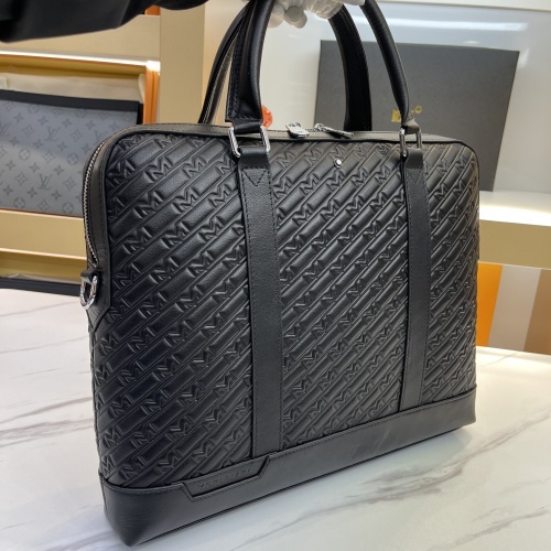 Replica Mont Blanc AAA Man Handbags #1178331 $145.00 USD for Wholesale