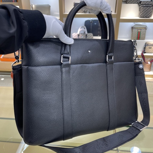 Replica Mont Blanc AAA Man Handbags #1178332 $140.00 USD for Wholesale