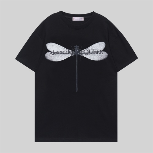 Wholesale Alexander McQueen T-shirts Short Sleeved For Unisex #1178334 $32.00 USD, Wholesale Quality Replica Alexander McQueen T-shirts