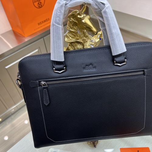 Replica Hermes AAA Man Handbags #1178369 $150.00 USD for Wholesale