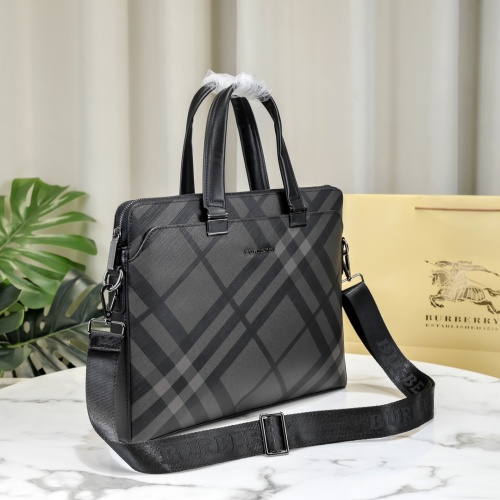 Replica Burberry AAA Man Handbags #1179852 $88.00 USD for Wholesale