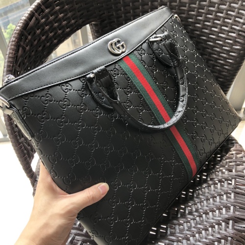 Replica Gucci AAA Man Handbags #1179878 $100.00 USD for Wholesale