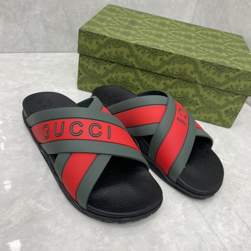 Replica Gucci Slippers For Women #1180452 $56.00 USD for Wholesale