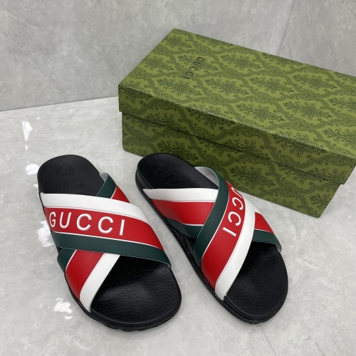 Replica Gucci Slippers For Women #1180454 $56.00 USD for Wholesale