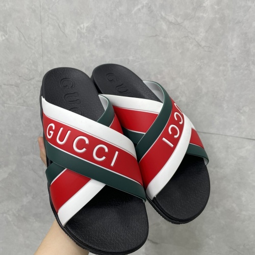 Replica Gucci Slippers For Women #1180454 $56.00 USD for Wholesale