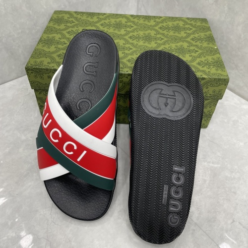 Replica Gucci Slippers For Men #1180455 $56.00 USD for Wholesale