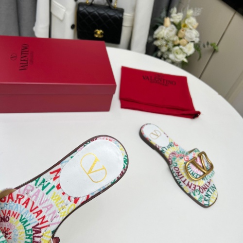 Replica Valentino Slippers For Women #1180551 $82.00 USD for Wholesale