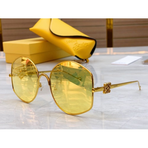 Wholesale LOEWE AAA Quality Sunglasses #1181158 $60.00 USD, Wholesale Quality Replica LOEWE AAA Quality Sunglasses