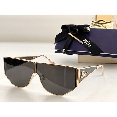 Wholesale Fendi AAA Quality Sunglasses #1181222 $64.00 USD, Wholesale Quality Replica Fendi AAA Quality Sunglasses