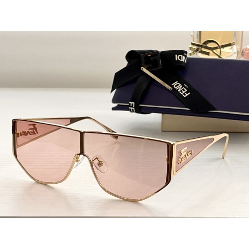 Wholesale Fendi AAA Quality Sunglasses #1181224 $64.00 USD, Wholesale Quality Replica Fendi AAA Quality Sunglasses