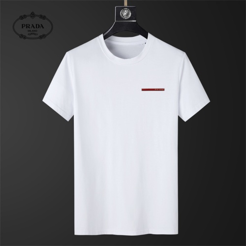 Wholesale Prada T-Shirts Short Sleeved For Men #1181617 $25.00 USD, Wholesale Quality Replica Prada T-Shirts