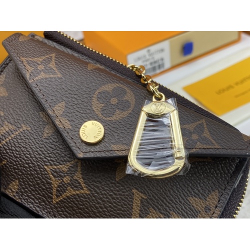 Replica Louis Vuitton LV Card Case In Black For Women #1182108 $36.00 USD for Wholesale