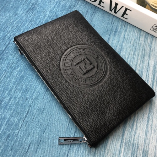 Replica Fendi AAA Man Wallets #1182660 $64.00 USD for Wholesale